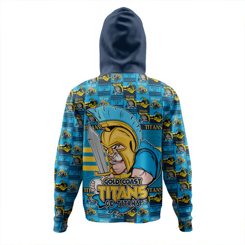 Gold Coast Titans Hoodie Champion’s Pride Comic Style